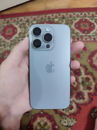 meta pro: IPhone 15 Pro, Б/у, 512 ГБ, Natural Titanium, 86 % — 2