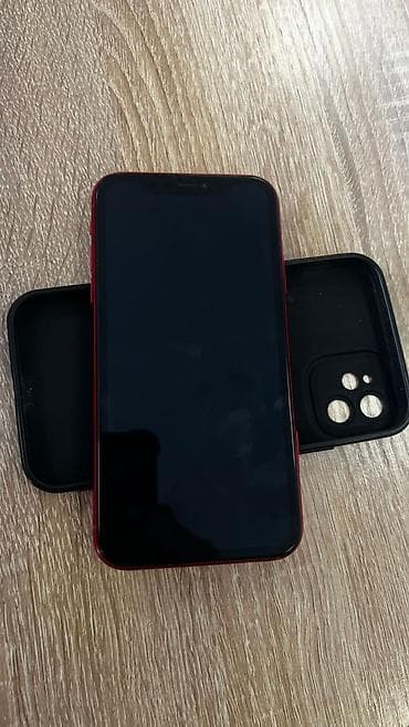 айфон кызыл кия: IPhone 11, Красный, Чехол — 4
