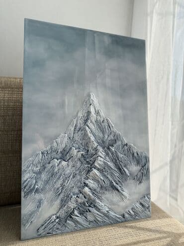 Зеркала: Картины из эпоксидной смолы и натуральных полудрагоценных камней и — 1