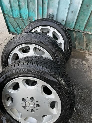 Дөңгөлөктөр монтажда 205 / 55 / R 16, Кыш, Колдонулган, Комплект, Жеңил унаалар, Куйма, тешиктери - 5 — 8