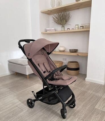 прогулочные коляски лицом к маме: Коляска, цвет - Розовый, Б/у — 8