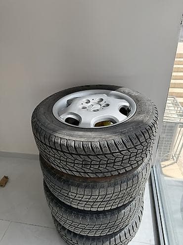 Литые Диски R 15 Mercedes-Benz, Комплект, отверстий - 5, Б/у
