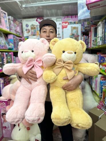 Мишки в большом ассортименте 👌🏻💘 цены самые низкие по городу Бишкек✅