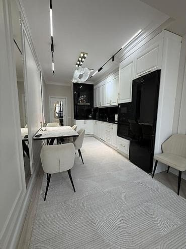 Недвижимость: 3 комнаты, 109 м², Асанбай мкр Элитка, 14 этаж, Дизайнерский ремонт — 2