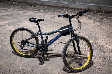 ниже: Горный велосипед, Сталь — 1