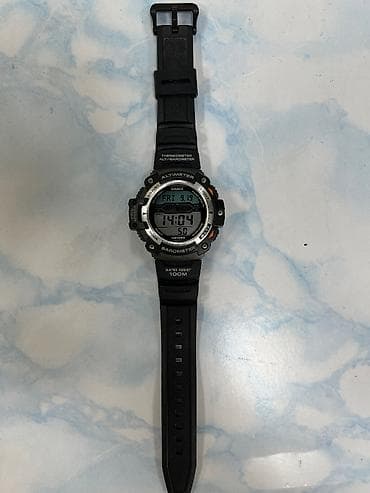 mi bend 3: Спортивные часы часы, Casio (G-Shock), Альтиметр, Барометр, Таймер и секундомер, Водонепроницаемые, Оригинал, Унисекс, Б/у — 2