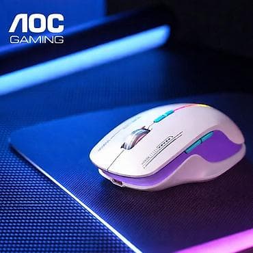 am 4: Игровая беспроводная мышь AOC MS400 (новая) Продаётся новая игровая — 1