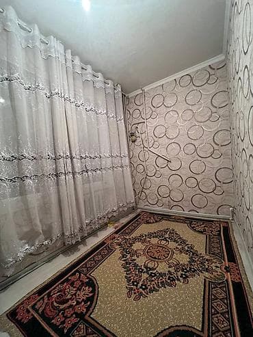 12 мкр сдаю квартиру: 1 комната, 34 м², 105 серия, 1 этаж, Косметический ремонт — 3