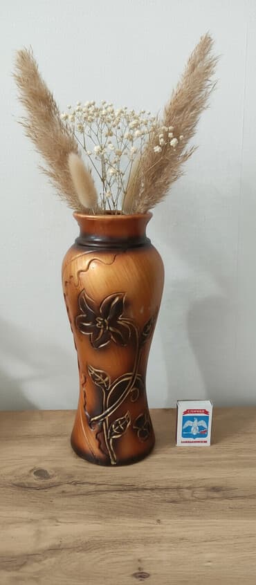 торшер светильник: Продам вазочку б/у в хорошем состоянии. Высота 26 см. Писать в — 1