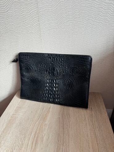 сумка женская большая брендовая: Барсетка, Материал: Искусственная кожа, Застежка на молнии, Множество карманов, Моющийся материал, Новый — 6