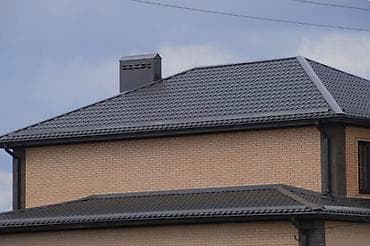 Профнастил: Кровля из металлочерепицы — монтаж под ключ - Тип покрытия — 4