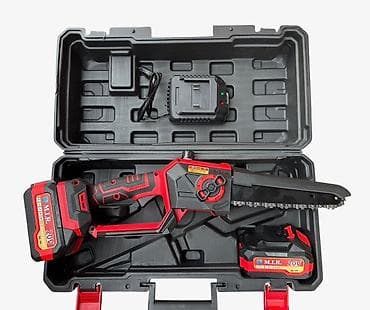 Аккумуляторная цепная мини-пила M.I.R 20V в кейсе. Оригинал 8 дюймов lalafo.kg да Аккумуляторная цепная мини-пила M.I.R 20V в кейсе. Оригинал 8 дюймов