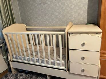 кровать трансформер: Детская кровать трансформер, Другой тип, цвет - Бежевый — 5