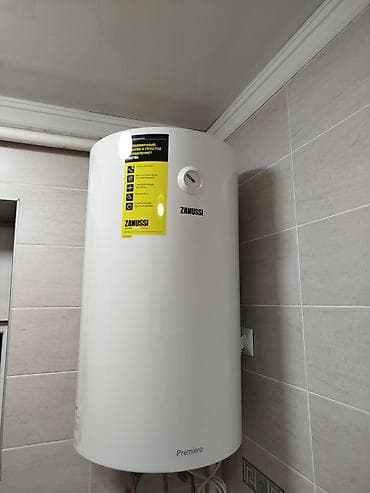 Накопительный водонагреватель Объем бака: 100 л, Zanussi, Электрический, Регулятор температуры, Б/у