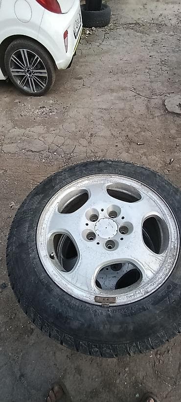 4100 r16: Колеса в сборе R 16, Лето, Б/у, Пара, Легковые, Литые, отверстий - 5 — 2