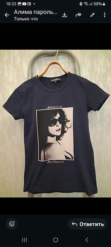 хлопья: Футболка, Классическая модель, Италия, Dolce & Gabbana, Хлопок, Новый, M — 1