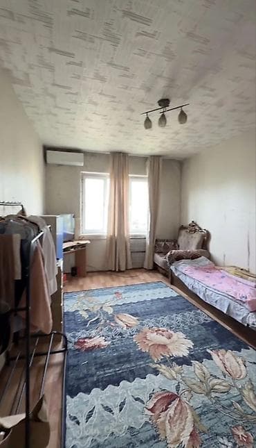 2 комнаты, 50 м², Аламедин-1 мкр 105 серия, 5 этаж, Старый ремонт