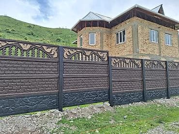 декоративные заборчики: Секции и установка бетонного декоративного забора Описание: - Сборные — 3