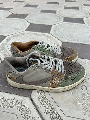 черные вельветовые брюки мужские: Мужские кроссовки, 41, Nike, Б/у, цвет - Коричневый, Самовывоз — 1