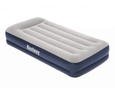 матрас кровать интекс: Надувная кровать с подголовником Bestway 67723 Tritech Airbed — 1
