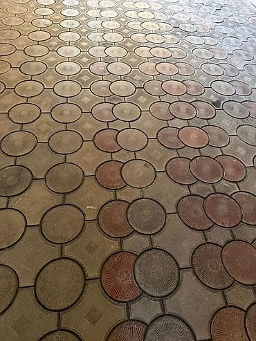 битоные: Тротуарная плитка, Другая модель, Бетонная, Для двора, Б/у — 3