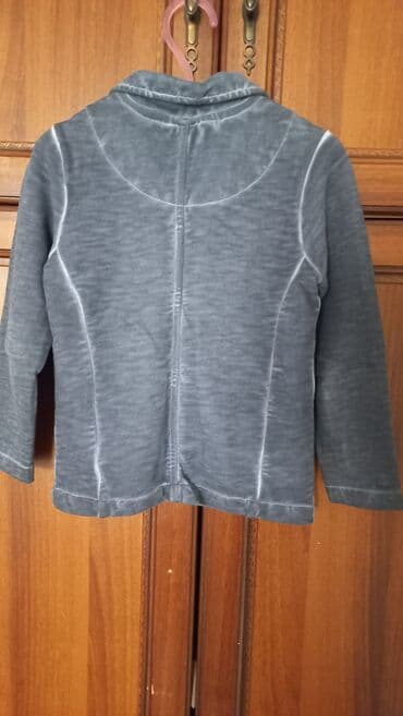 школьный фартук на прокат: Школьная форма, цвет - Синий, Б/у — 4