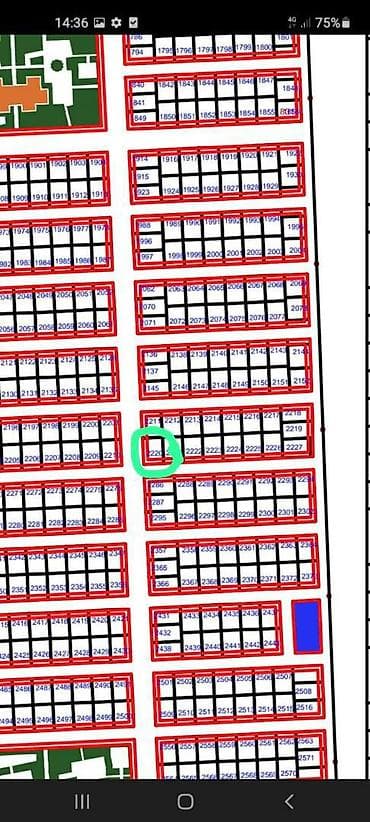 продажа участков бишкек: 4 соток, Для строительства, Красная книга, Тех паспорт — 1