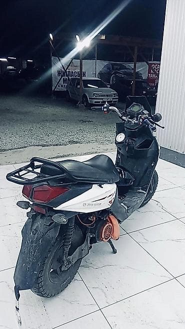 мото 200куб: Скутер/мопед 150.куб самурай - Дорожно‑приключенческий дизайн — 2