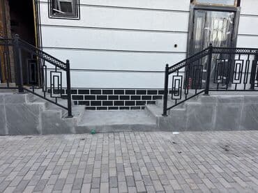 двери на балкон: Готовые перила, Материал: Металл, Для террасы, Новый — 5