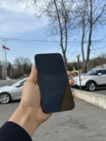 iphone 16 pro max цена: IPhone 14 Pro Max, Б/у, 256 ГБ, Black Titanium, Чехол, Кабель, 79 % — 4