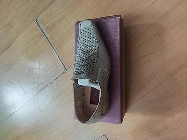 Мокасины и лоферы: Мужские летние туфли-лоферы с перфорацией. Дёшево, отдам за 300с — 2