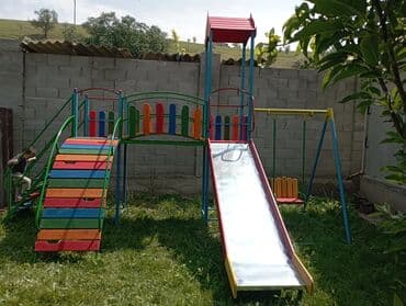 домик для: Детские горки. Для малышей и детей постарше. Для детских садов и — 6