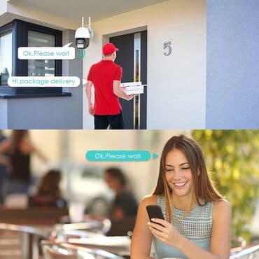 сигнализация с gsm модулем: Камера для видеонаблюдения P20 SIM card Wi-Fi #камера — 5