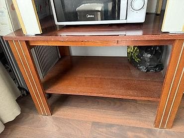 coffee table: Кухонный стол и стул, цвет - Белый — 4