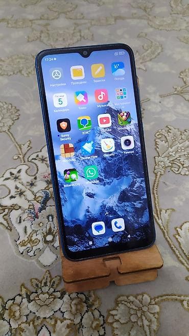 16 max: Redmi, Redmi 9A, Б/у, 32 ГБ, цвет - Синий, 2 SIM — 1