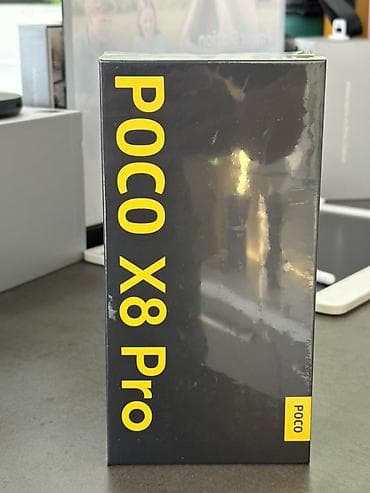Poco X8 Pro, Новый, 256 ГБ, цвет - Черный, В рассрочку, 2 SIM