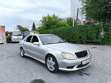 Mercedes-Benz S-Class: 1999 г., 5 л, Автомат, Газ, Седан at lalafo.kg Mercedes-Benz S-Class: 1999 г., 5 л, Автомат, Газ, Седан