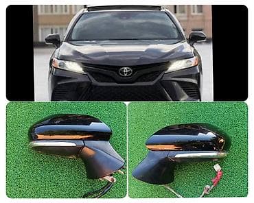 Автозапчасти: Боковое левое Зеркало Toyota Б/у, Оригинал — 1