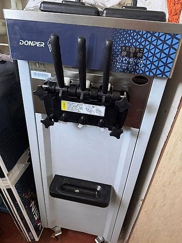 Оборудование для производства: Фризер для мягкого мороженого DONPER (напольный) - Три рычага — 1
