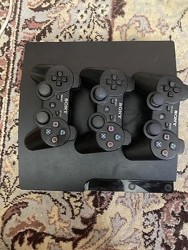 Техника и электроника: PlayStation 3 (Slim) комплект Состав набора: - Консоль Sony — 2