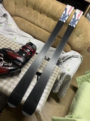 купить лыжи с ботинками: Head, Для подготовленных склонов, С креплениями, Б/у — 8