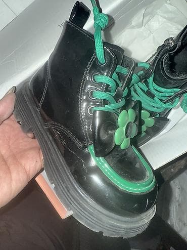 туфли 34: Мужские кроссовки, 34, Fashion, Б/у, цвет - Черный, Самовывоз — 5