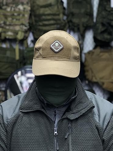 Сырт кийим: Кепка, Бейсболка, Калканчы: Ийилген, Тор сызыгы менен — 7