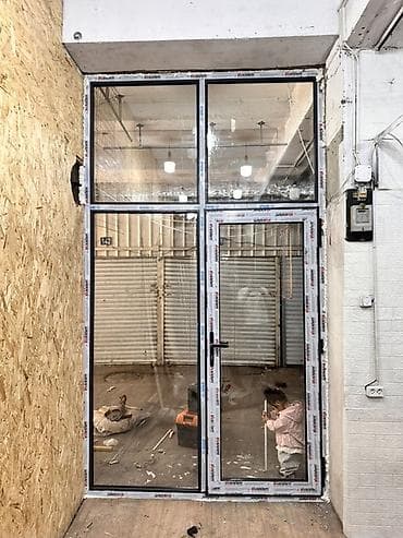 ls 4 6: Алюминиевое окно на заказ, Тип окна: Витражные, Декоративные особенности: Фрамуга, Бесплатная установка, В рассрочку — 4