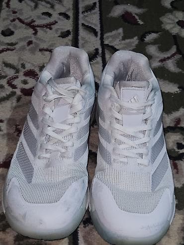 Мужские кроссовки, 44, Adidas, Б/у, цвет - Белый, Платная доставка — 3