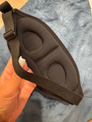 сумка для беременных: 3D маска для сна — удобная анатомическая повязка, полностью — 1