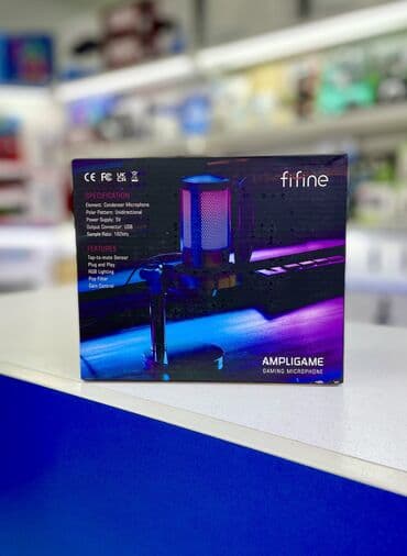 fifine k670 купить бишкек: Игровой микрофон fifine А6! Конденсаторный микрофон fifine k669 — 2