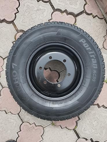Колеса в сборе 295 / R 13, Лето, Железные, отверстий - 4
