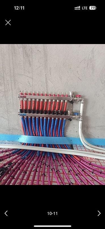 Сантехниктер: Батареяларды орнотуу, Жылытуучу системаны орнотуу, Жылуу пол Кепилдиги, Акысыз консультация, Монтаждоо 6 жылдан ашык тажрыйба — 5