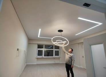 спальный гарнитур кровать тумбы и комод: Натяжной потолок Глянцевое, Матовое, 3D потолки Гарантия, Бесплатная консультация, Бесплатный замер — 1